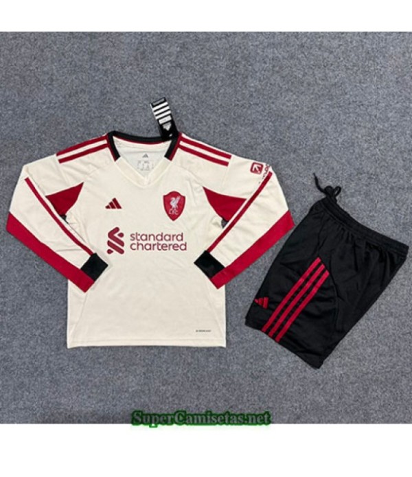 Tailandia Segunda Equipacion Camiseta Liverpool Ni...