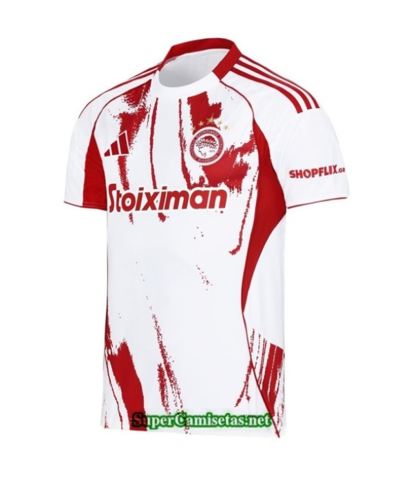Tailandia Segunda Equipacion Camiseta Olympiacos Piraeus 2025 2026 S20864