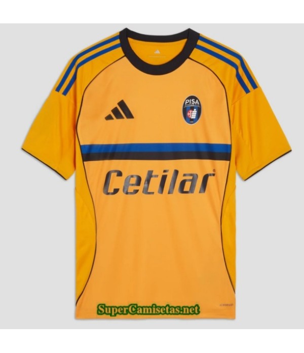 Tailandia Segunda Equipacion Camiseta Pisa 2025 2026 S21292