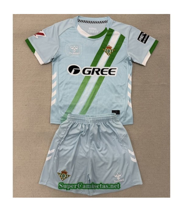 Tailandia Segunda Equipacion Camiseta Real Betis Niño 2025 2026 S20598