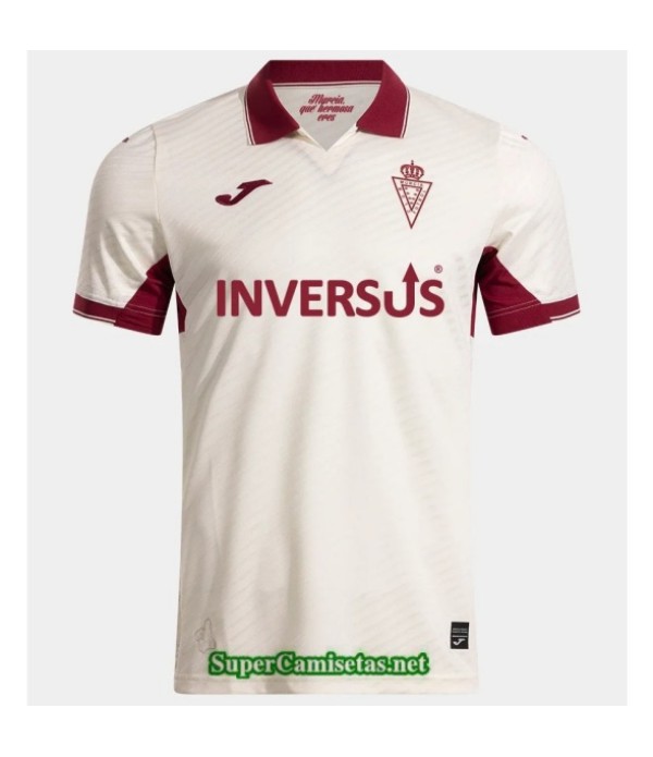Tailandia Segunda Equipacion Camiseta Real Murcia 2025 2026 S20614