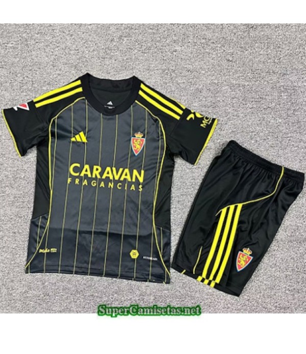 Tailandia Segunda Equipacion Camiseta Real Zaragoza Niño 2025 2026 S20620