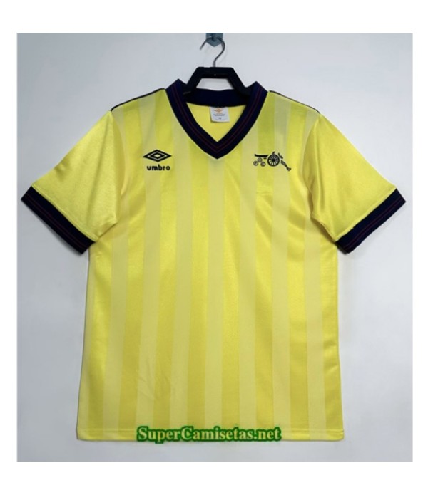 Tailandia Segunda Equipacion Camiseta Retro Arsenal 1983 86 S21207