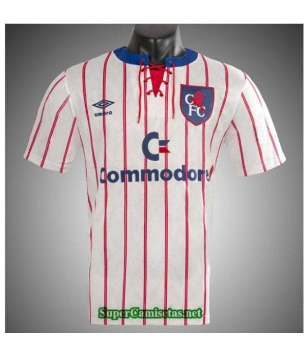 Tailandia Segunda Equipacion Camiseta Retro Chelsea 92 94 S21210