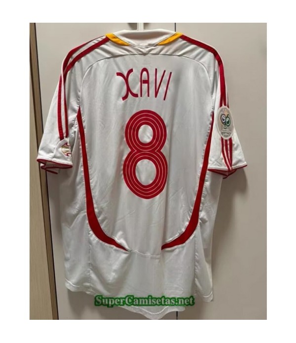 Tailandia Segunda Equipacion Camiseta Retro España 2006 S21191