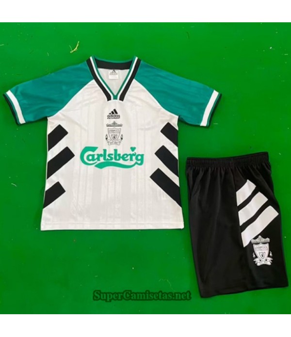 Tailandia Segunda Equipacion Camiseta Retro Liverp...