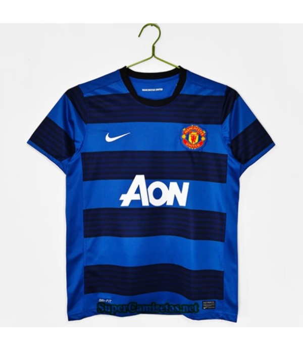 Tailandia Segunda Equipacion Camiseta Retro Manche...