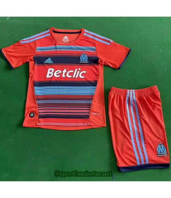 Tailandia Segunda Equipacion Camiseta Retro Marsella Niño 11 12 S21174