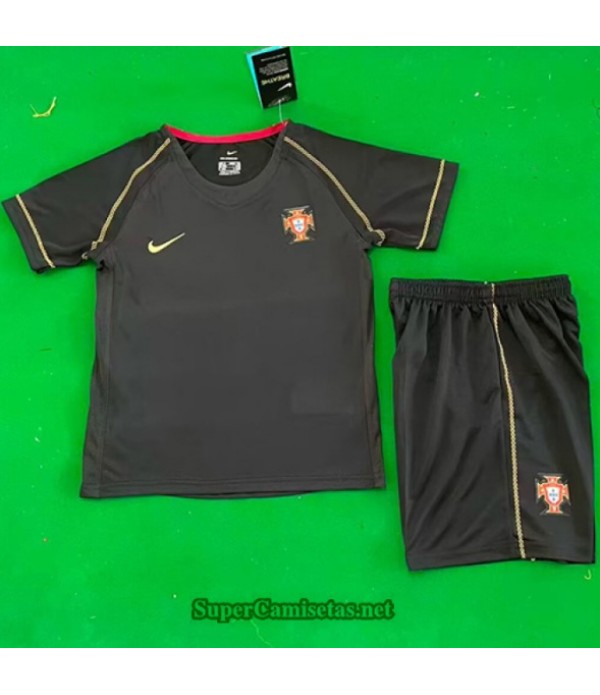 Tailandia Segunda Equipacion Camiseta Retro Portugal Niño 2006 S21198
