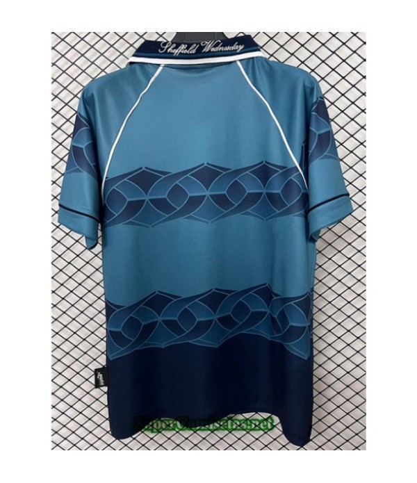 Tailandia Segunda Equipacion Camiseta Retro Sheffield Wednesday 1997 S21134