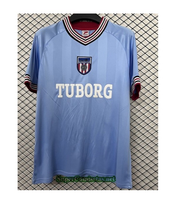 Tailandia Segunda Equipacion Camiseta Retro Sunder...