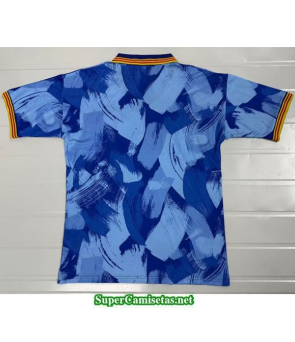 Tailandia Segunda Equipacion Camiseta Retro Valencia 90 91 S21171