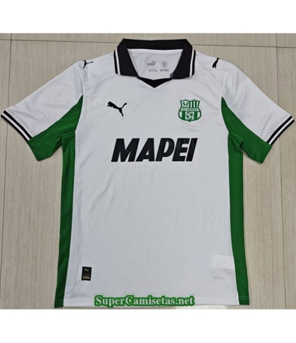 Tailandia Segunda Equipacion Camiseta Sassuolo 2025 2026 S21295