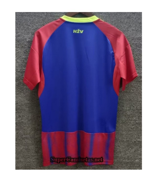 Tailandia Segunda Equipacion Camiseta Split Rojo 2025 2026 S20883