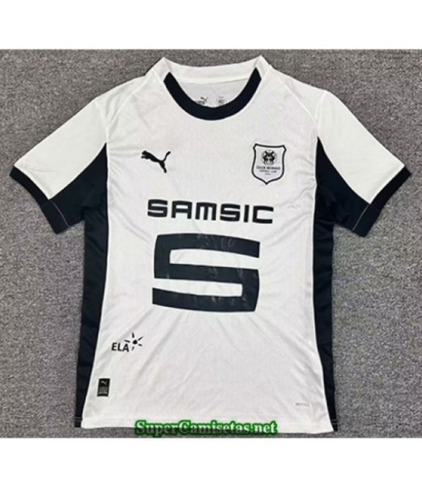 Tailandia Segunda Equipacion Camiseta Stade Rennais 2025 2026 S20684