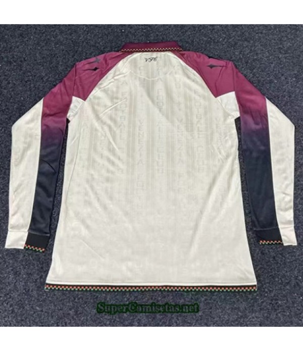 Tailandia Segunda Equipacion Camiseta Venezia Manga Larga 2025 2026 S21301