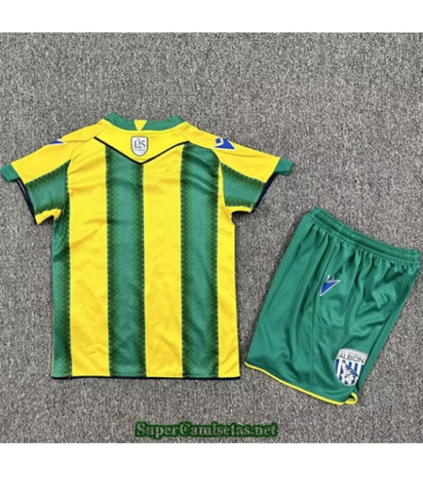 Tailandia Segunda Equipacion Camiseta West Bromwich Albion Niño 2025 2026 S21112