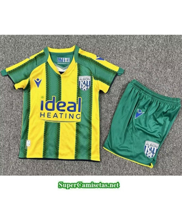 Tailandia Segunda Equipacion Camiseta West Bromwich Albion Niño 2025 2026 S21112