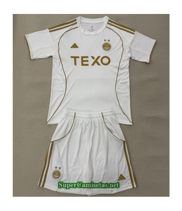 Tailandia Tercera Equipacion Camiseta Aberdeen Fc Niño 2025 2026 S20796