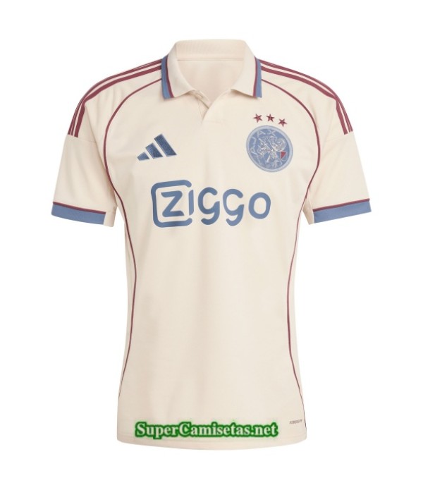 Tailandia Tercera Equipacion Camiseta Ajax 2025 2026 S20798