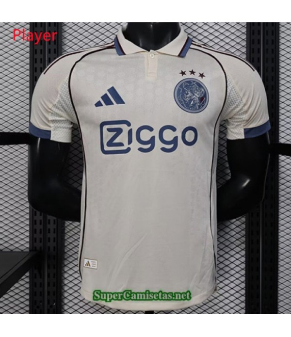 Tailandia Tercera Equipacion Camiseta Ajax Player 2025 2026 S20800