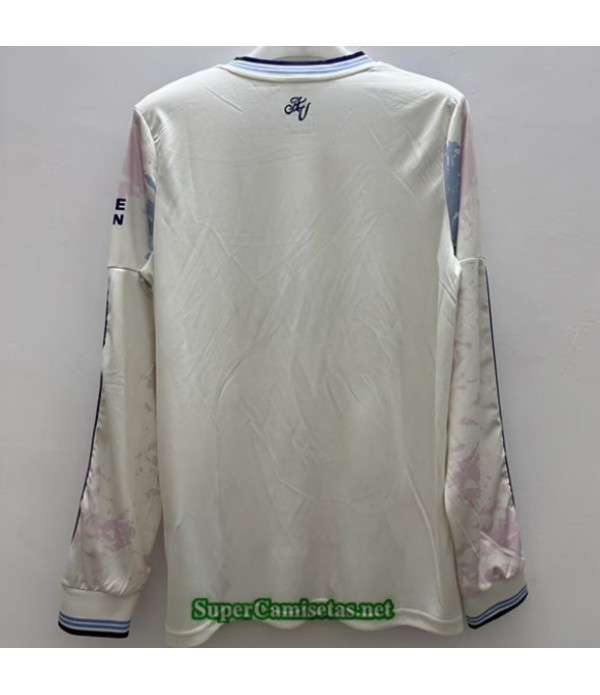 Tailandia Tercera Equipacion Camiseta Aston Villa Manga Larga 2025 2026 S20944