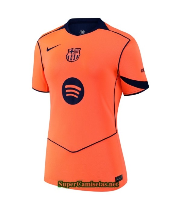 Tailandia Tercera Equipacion Camiseta Barcelona Fe...