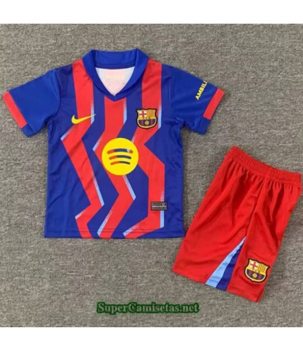 Tailandia Tercera Equipacion Camiseta Barcelona Ni...