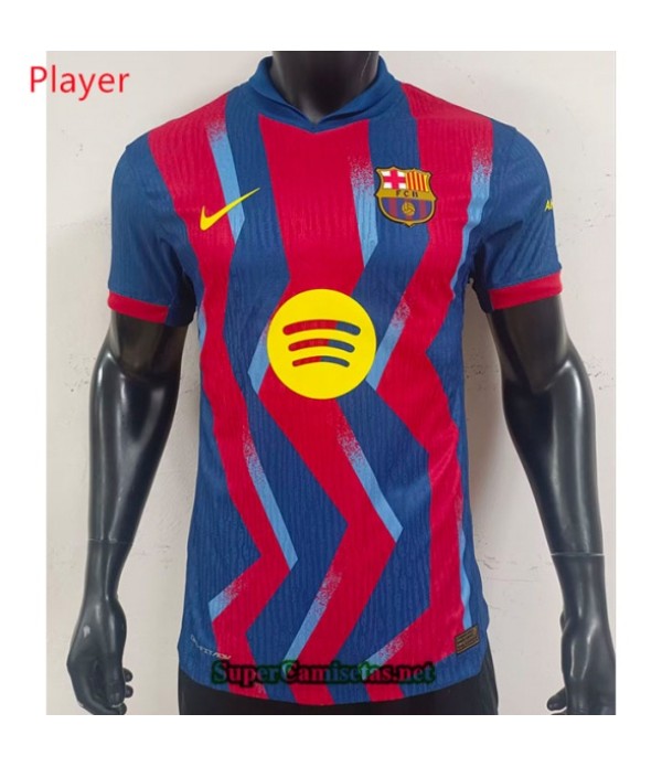 Tailandia Tercera Equipacion Camiseta Barcelona Pl...
