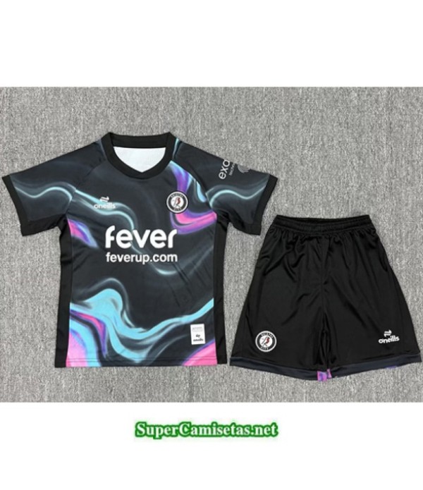 Tailandia Tercera Equipacion Camiseta Bristol City Niño 2025 2026 S20965