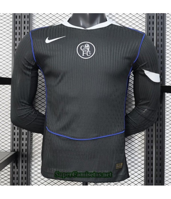 Tailandia Tercera Equipacion Camiseta Chelsea Player Manga Larga 2025 2026 S20976