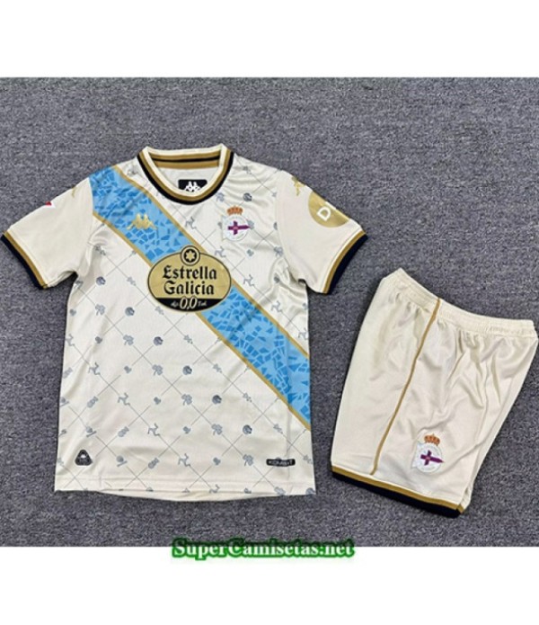 Tailandia Tercera Equipacion Camiseta Deportivo La Coruna Niño 2025 2026 S20575