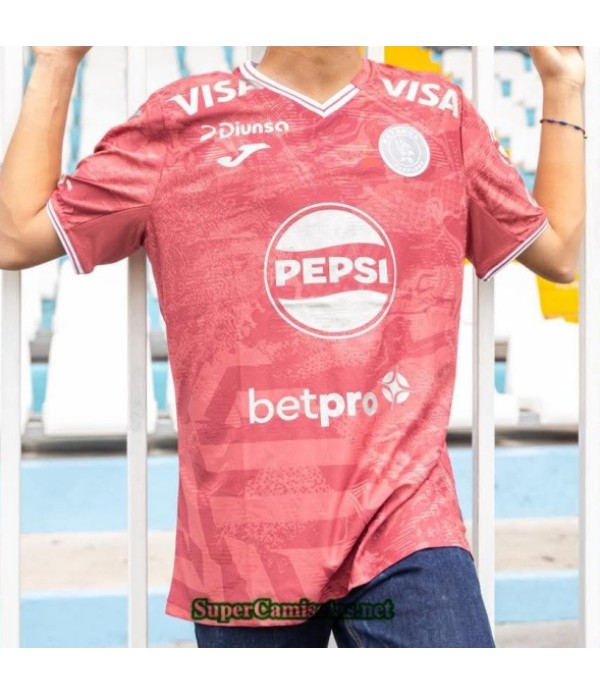 Tailandia Tercera Equipacion Camiseta Fc Motagua Rojo 2025 2026 S20839