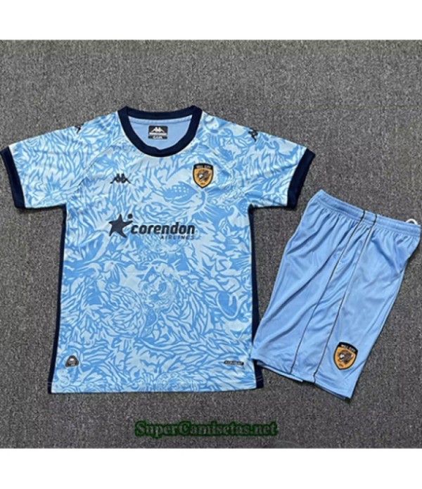 Tailandia Tercera Equipacion Camiseta Hull City Niño 2025 2026 S21012