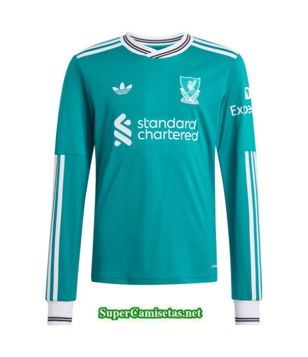 Tailandia Tercera Equipacion Camiseta Liverpool Ma...