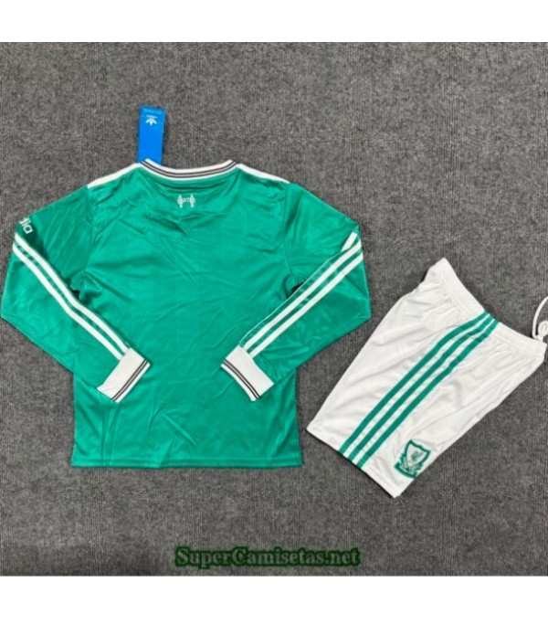 Tailandia Tercera Equipacion Camiseta Liverpool Niño Manga Larga 2025 2026 S21032