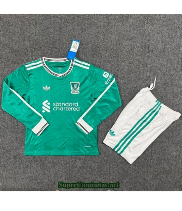 Tailandia Tercera Equipacion Camiseta Liverpool Ni...