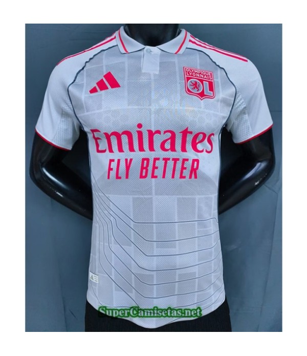 Tailandia Tercera Equipacion Camiseta Lyon Player ...