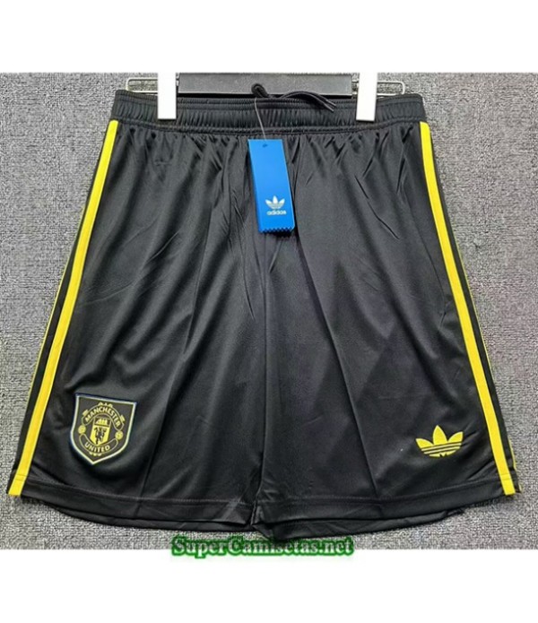 Tailandia Tercera Equipacion Camiseta Manchester United Short 2025 2026 S20916