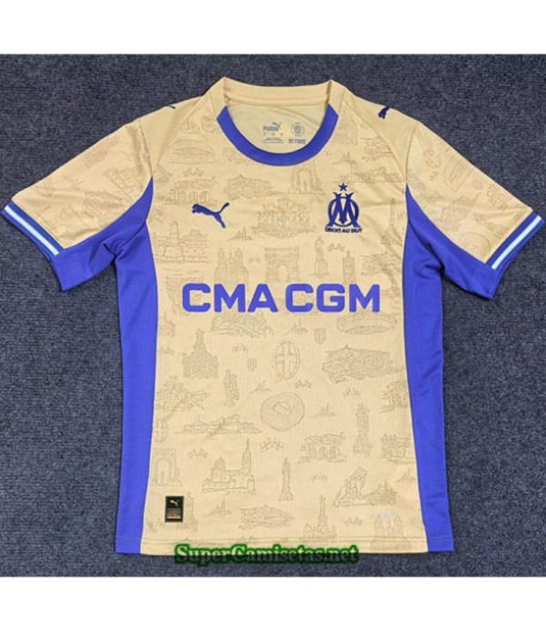 Tailandia Tercera Equipacion Camiseta Marsella 202...