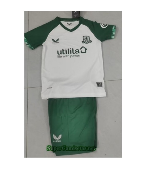 Tailandia Tercera Equipacion Camiseta Middlesbrough Niño 2025 2026 S21069