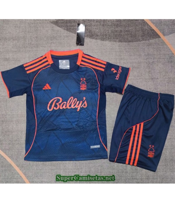 Tailandia Tercera Equipacion Camiseta Nottingham Forest Niño 2025 2026 S21078