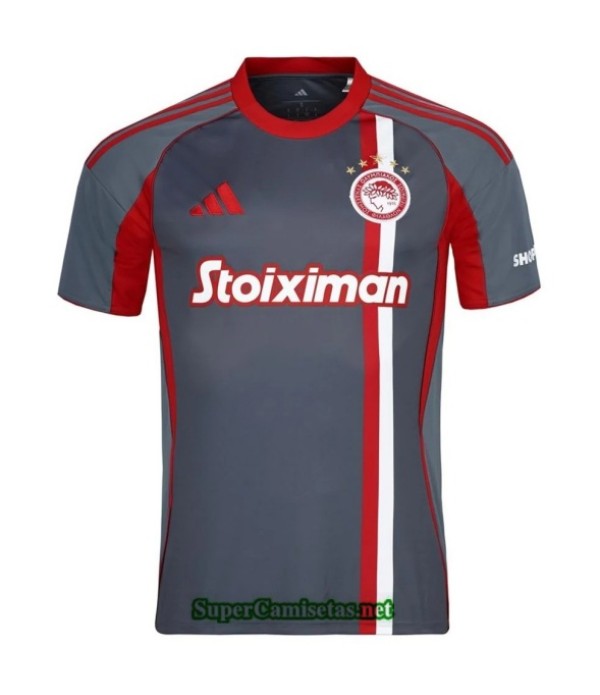 Tailandia Tercera Equipacion Camiseta Olympiacos Piraeus 2025 2026 S20865