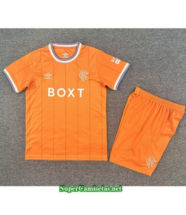 Tailandia Tercera Equipacion Camiseta Rangers Niño 2025 2026 S20875