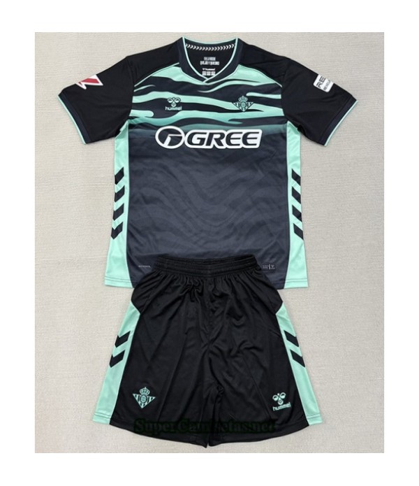 Tailandia Tercera Equipacion Camiseta Real Betis Niño 2025 2026 S20599