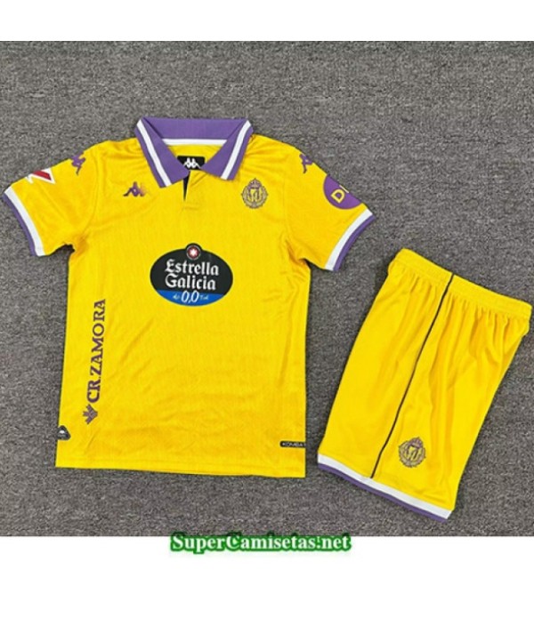 Tailandia Tercera Equipacion Camiseta Real Valladolid Niño 2025 2026 S20621