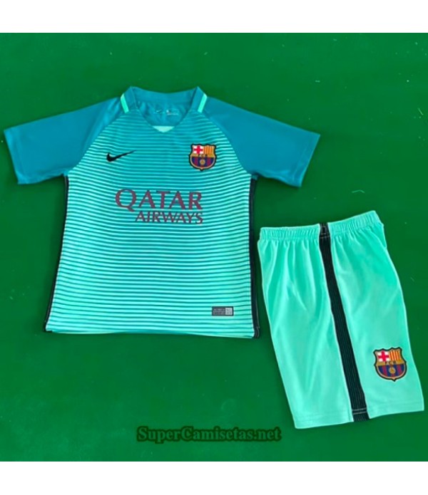 Tailandia Tercera Equipacion Camiseta Retro Barcel...