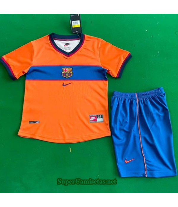 Tailandia Tercera Equipacion Camiseta Retro Barcel...
