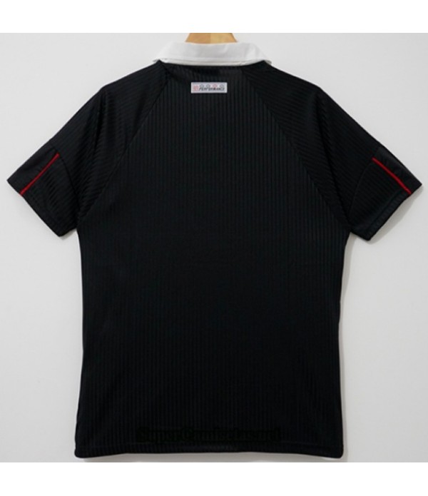 Tailandia Tercera Equipacion Camiseta Retro Inglaterra Negro 1998 S21182