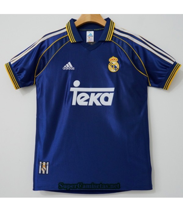 Tailandia Tercera Equipacion Camiseta Retro Real Madrid 98 S21166